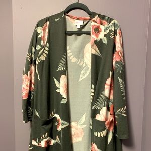 Lularoe Caroline Cardigan Large